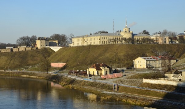 Набережная в Гродно