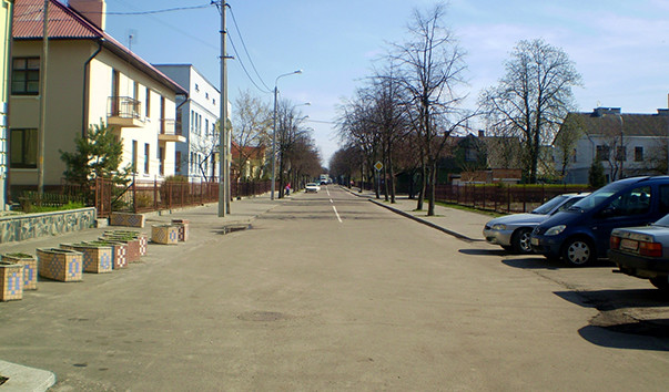 Улица Леваневского в Бресте