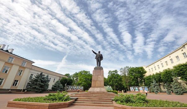 Площадь Ленина в Бресте