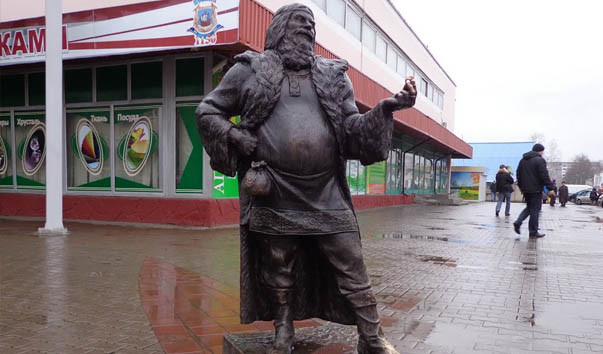 Скульптура «Полоцкий купец»