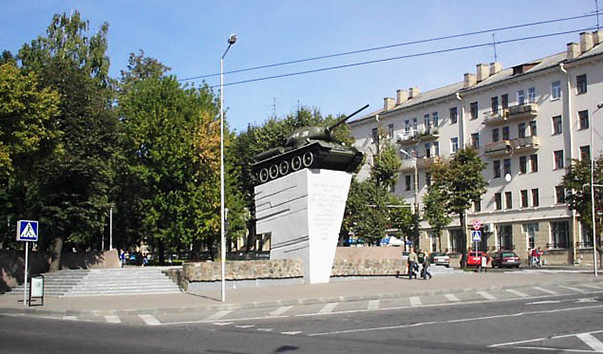 Монумент воинам-освободителям в Гродно