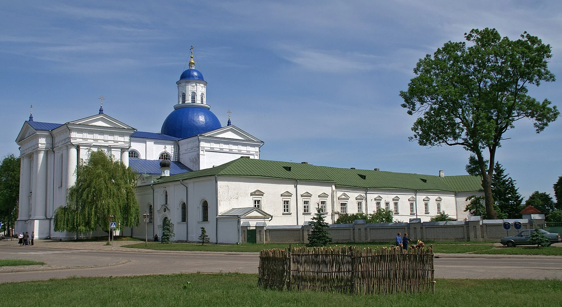 Ансамбль Свято-Успенского монастыря в агрогородке Жировичи, Слонимский район, Гродненская область, Беларусь.