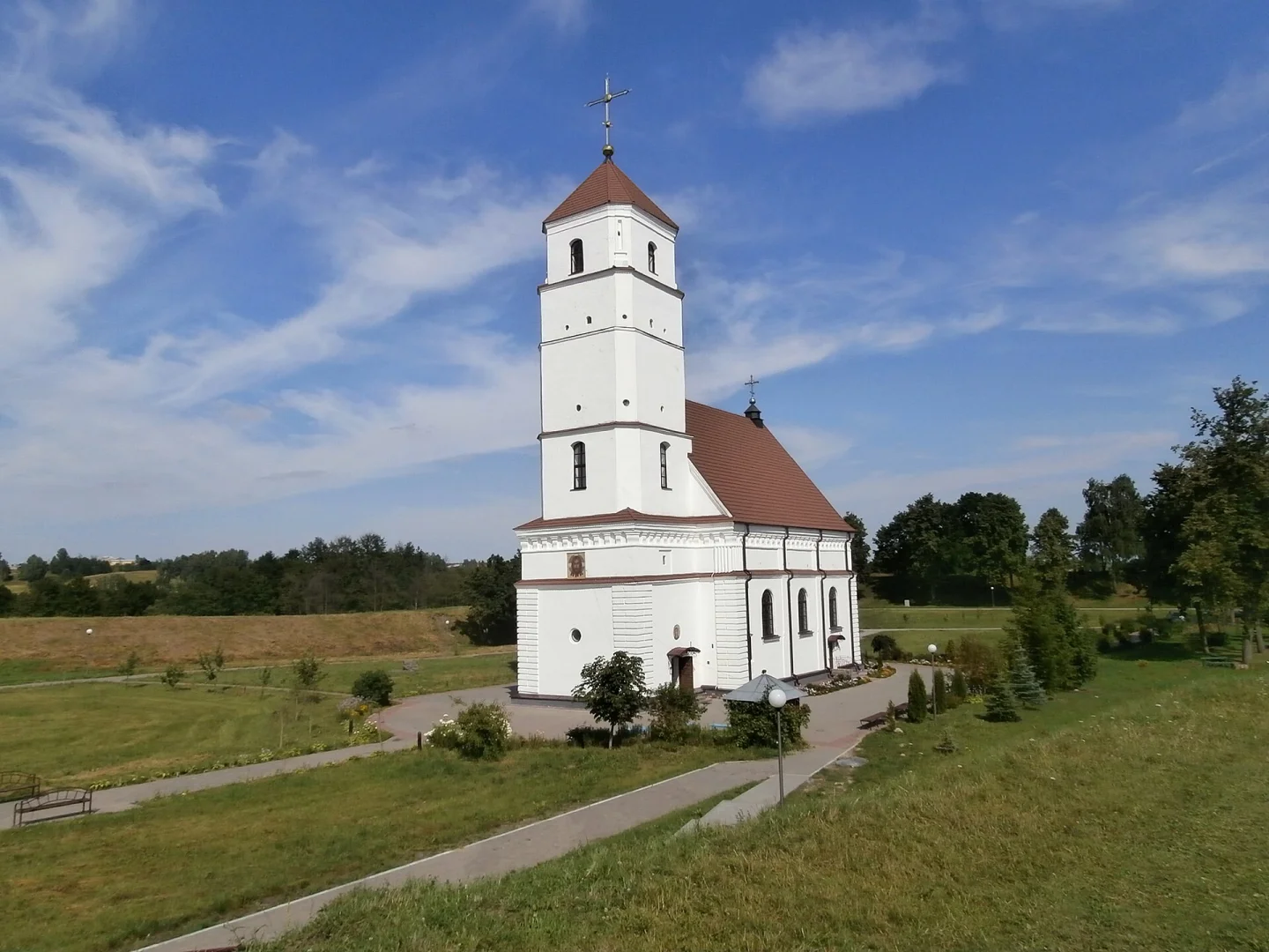 Спасо-Преображенская церковь в Заславле, Минская область, Беларусь.