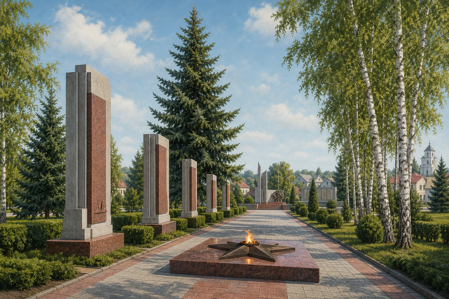 Аллея Славы в Краснополье