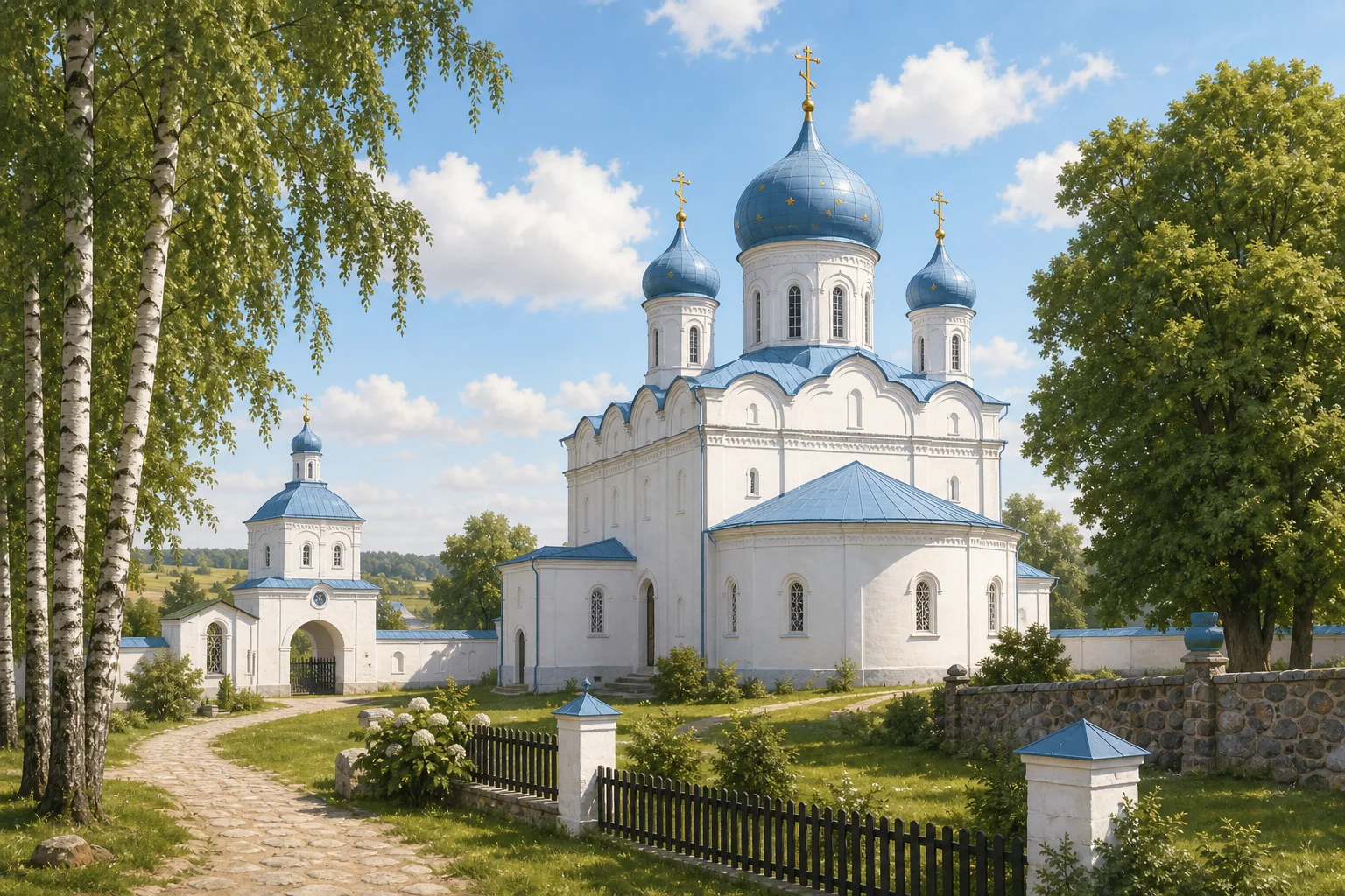 Ансамбль Свято-Успенского монастыря: Богоявленская церковь