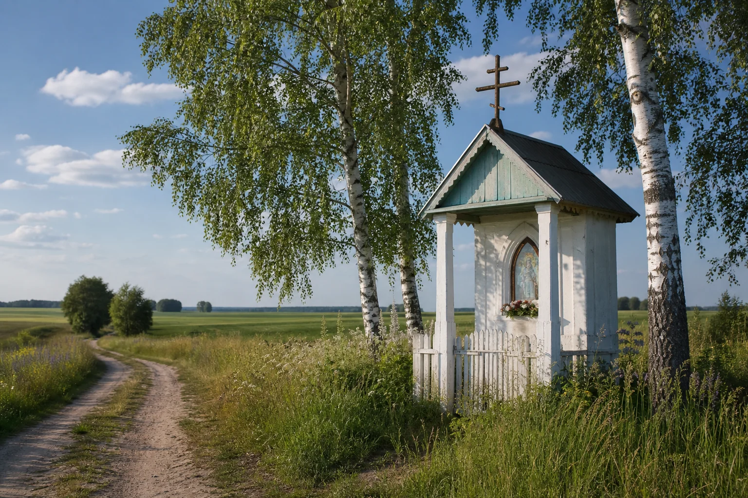 Антосино, часовня придорожная