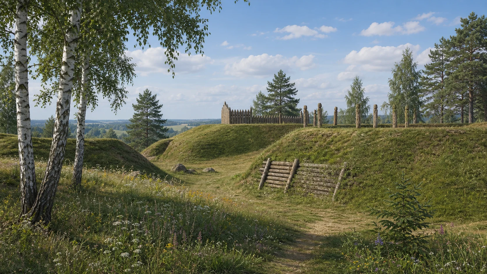 Археологический комплекс I тысячелетия возле деревни Речки
