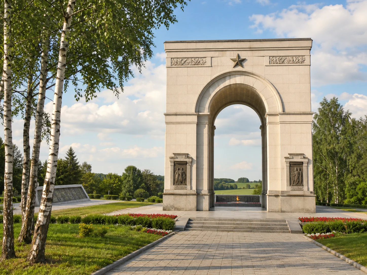 Арка мемориальная в Могилеве