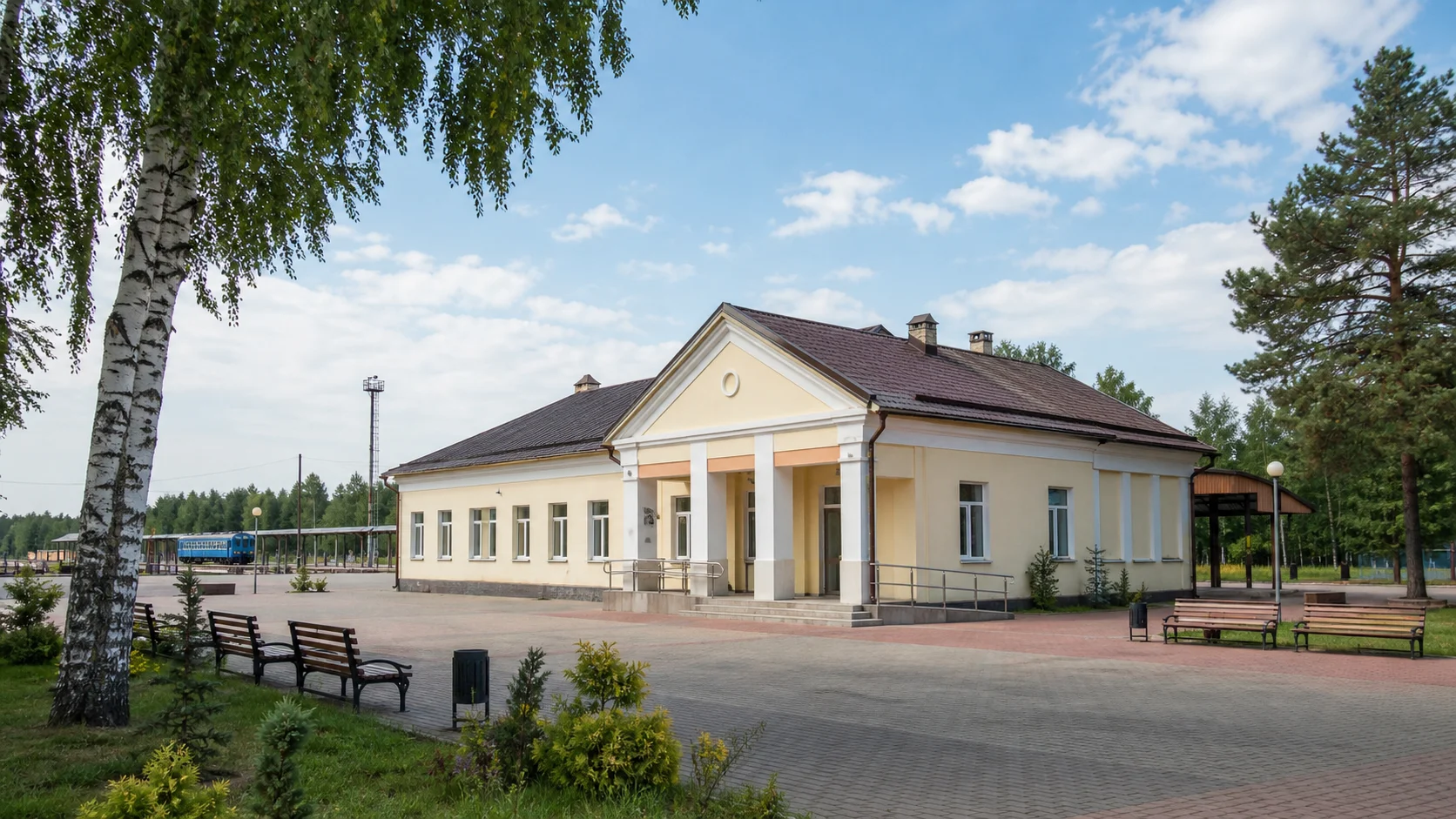 Автостанция Мядель