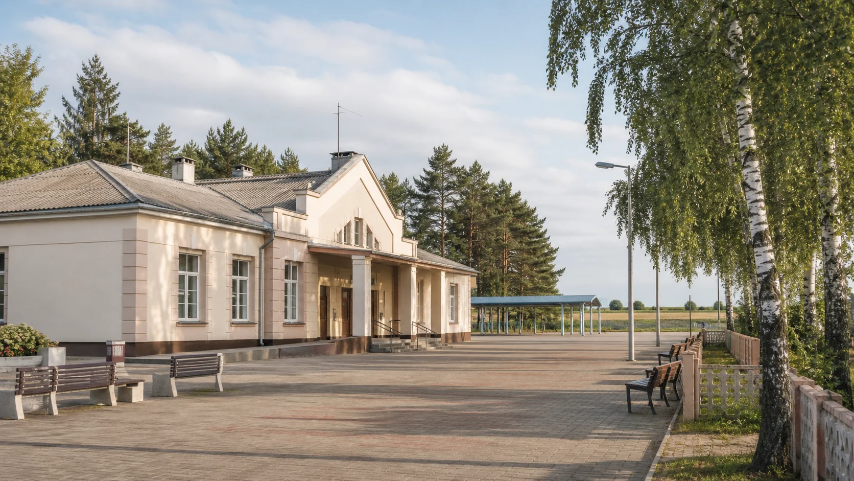Автостанция Паричи