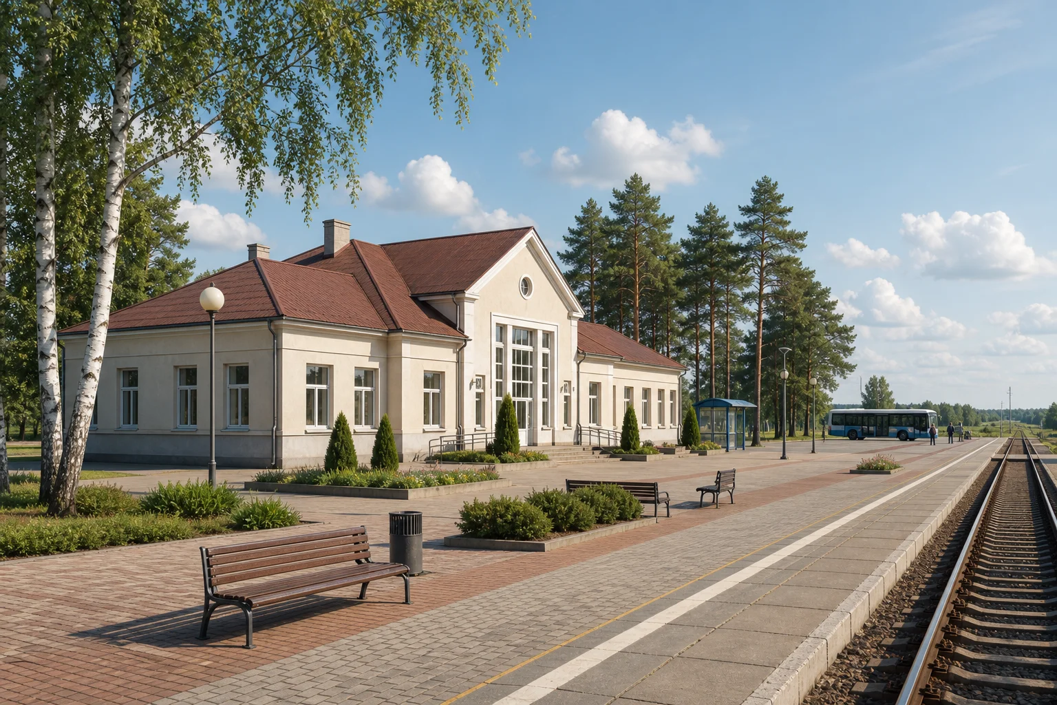 Автовокзал Островец