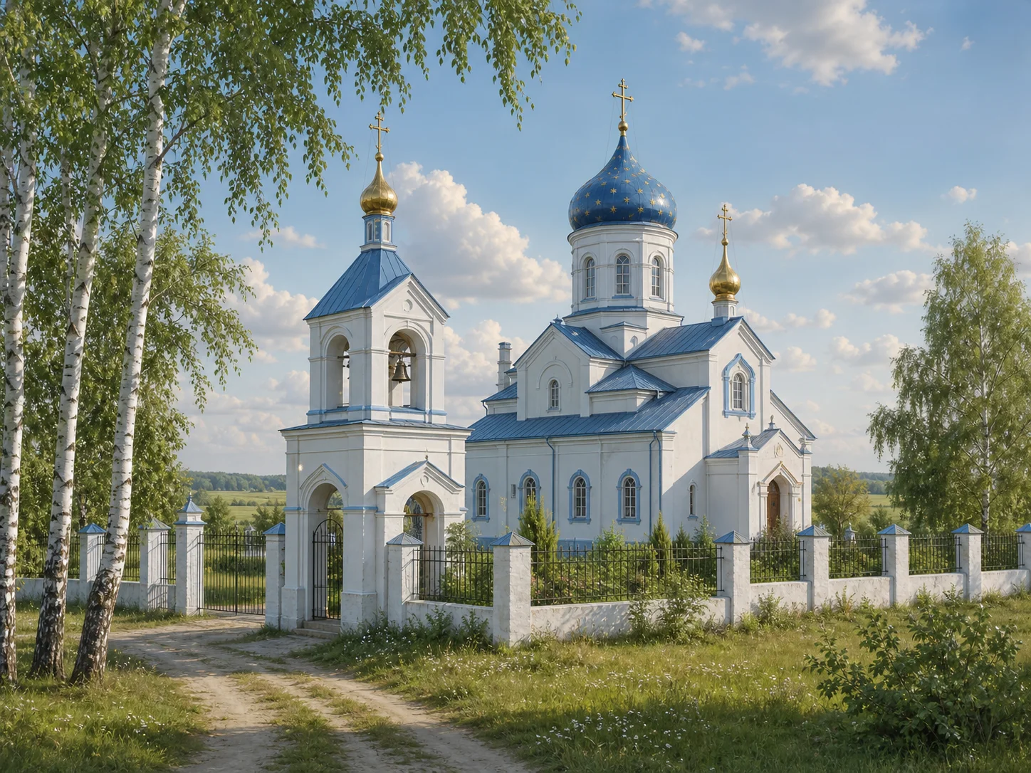 Барань, монастырь: церковь св. Ксении Петербургской