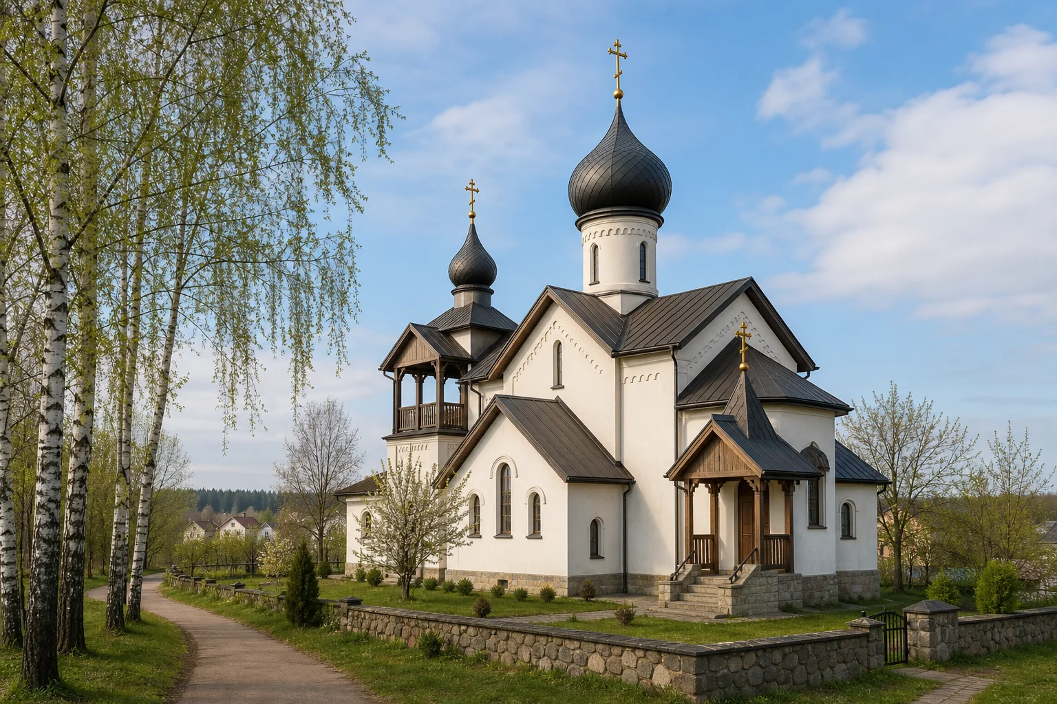 Барановичи. Церковь Воздвижения Креста Господня