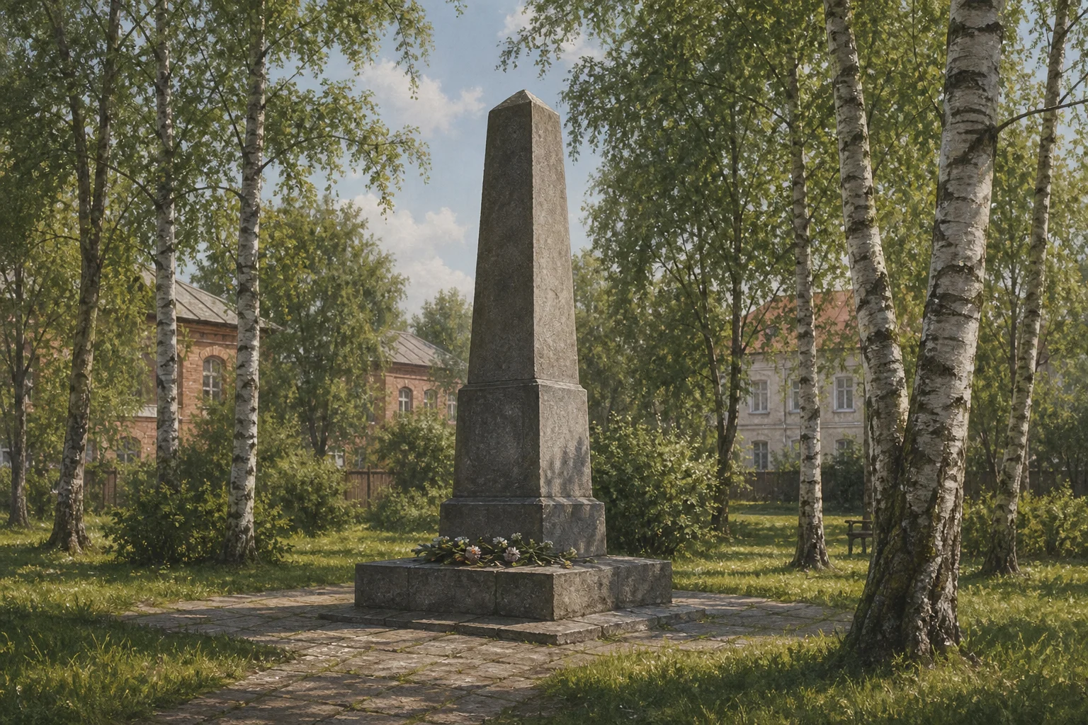 Барановичи, памятник жертвам эпидемий 1920-23 гг