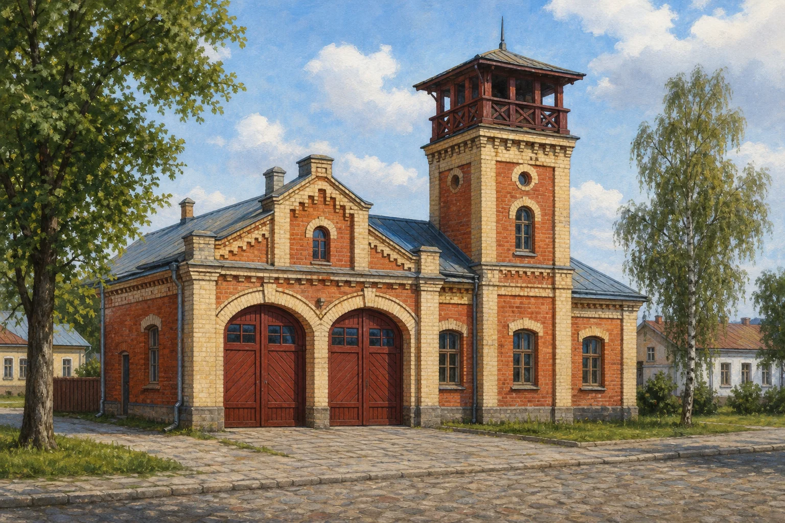 Барановичи, пожарное депо