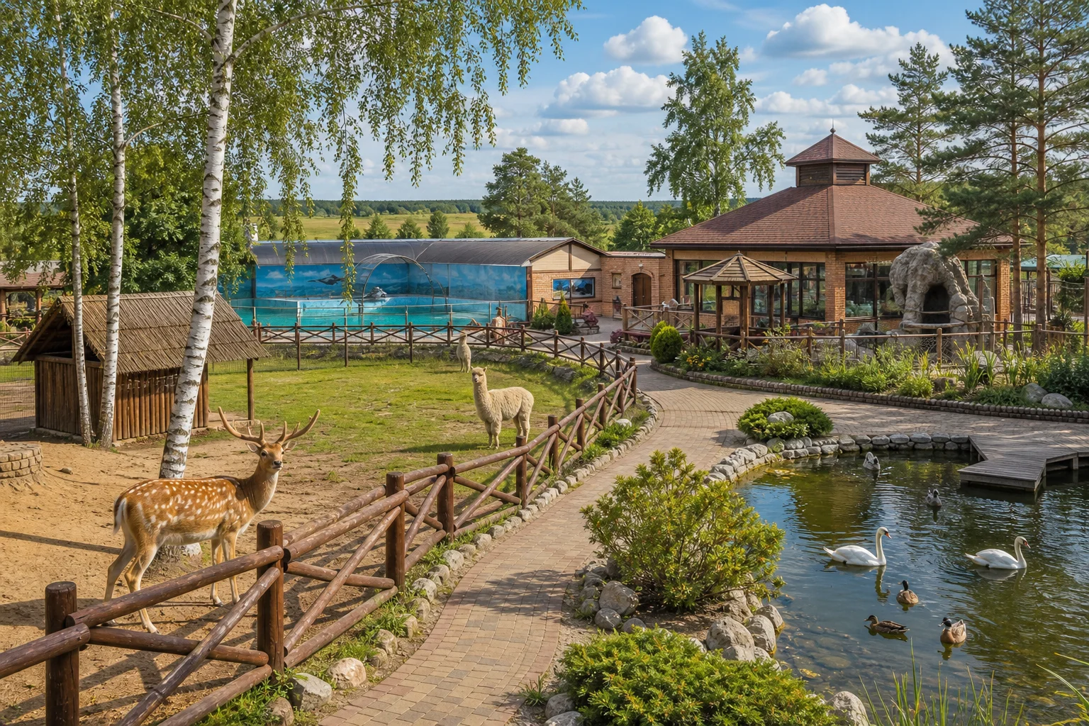 Барановичи. Зоопарк «Диприз»