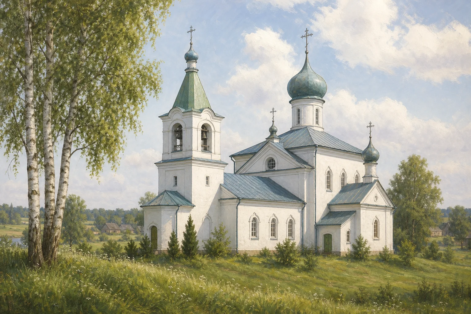 Бегомль, церковь Всех Святых