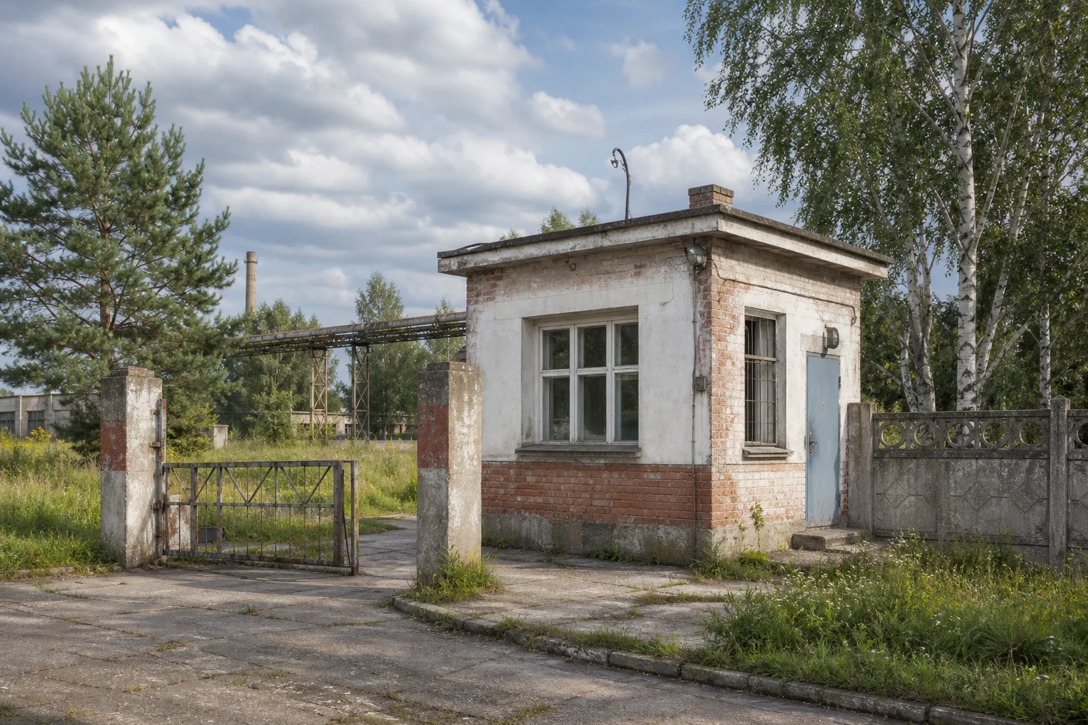 Бегомль, промышленный комплекс: сторожка