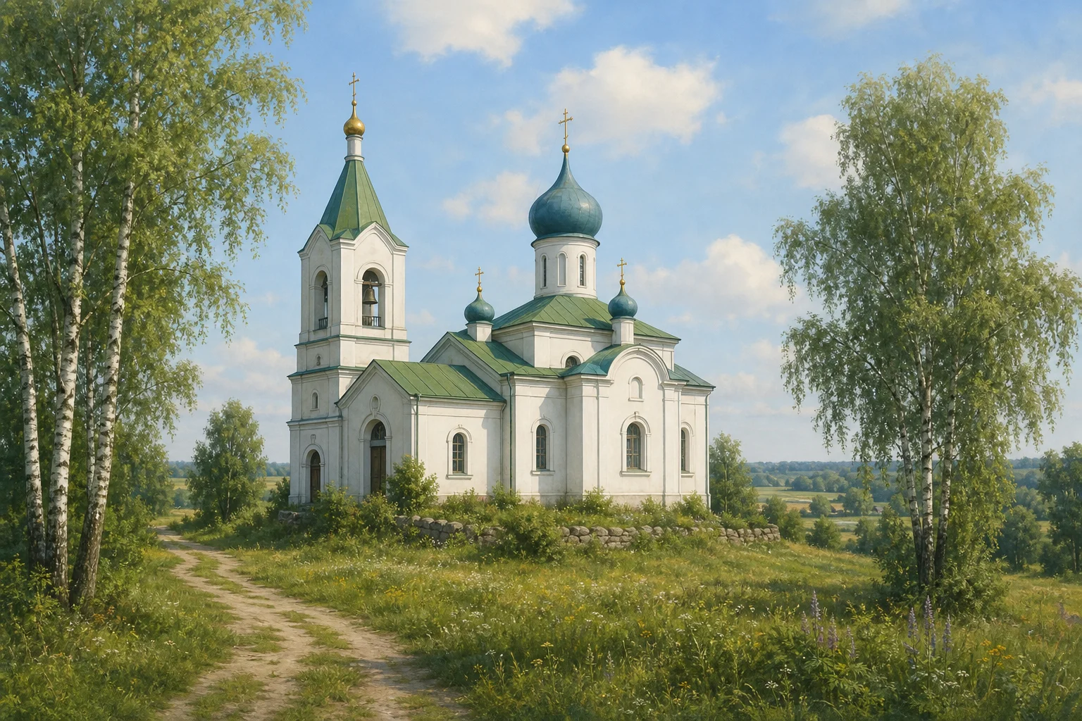 Белавичи, церковь Покровская