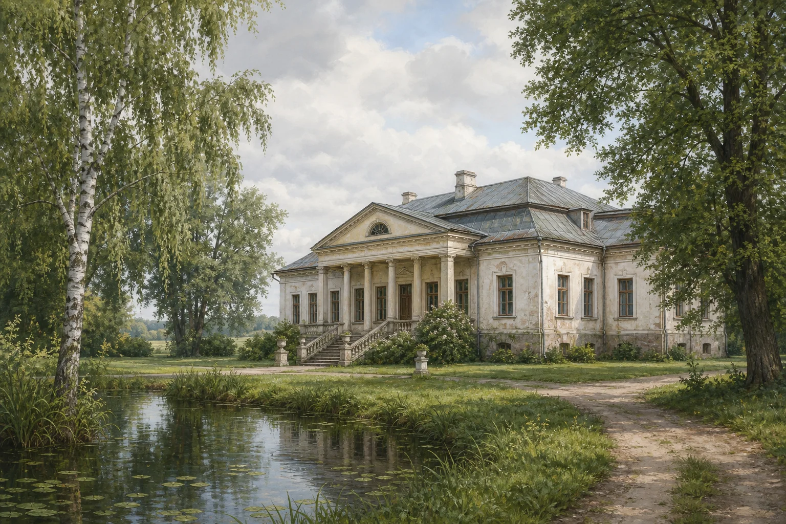 Белавичи, усадьба Цехановецких