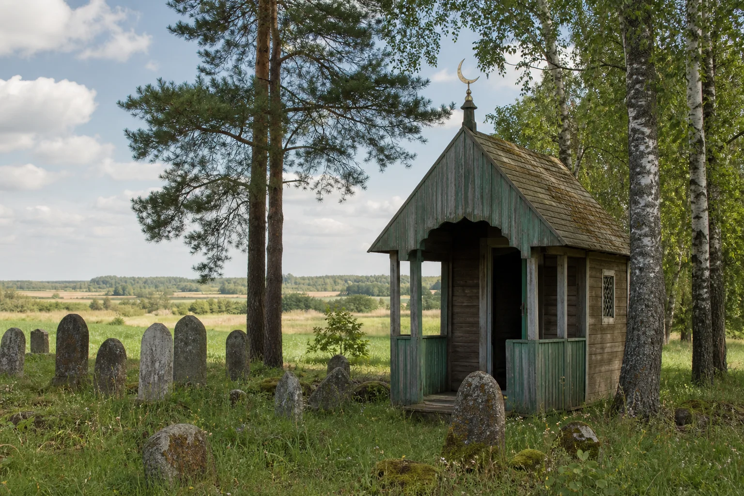 Белица, кладбище татарское