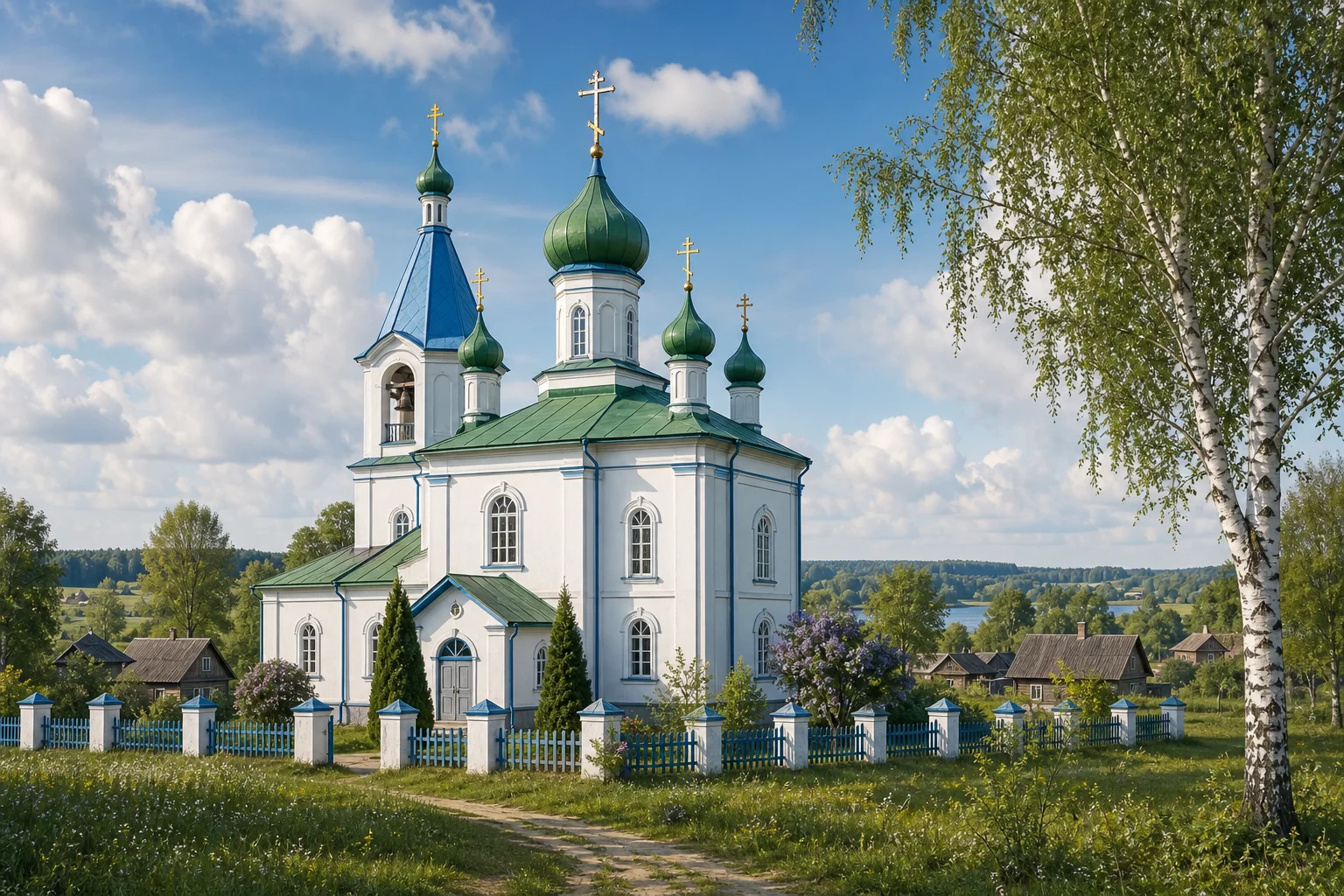 Белоуша. Троицкая церковь