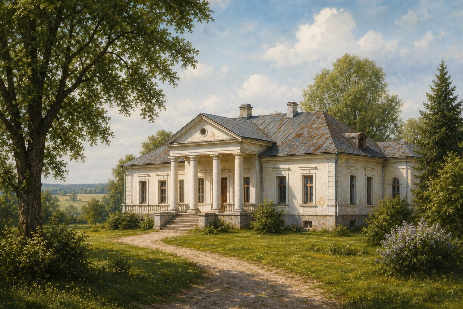 Белоусовщина, усадьба Швыковских