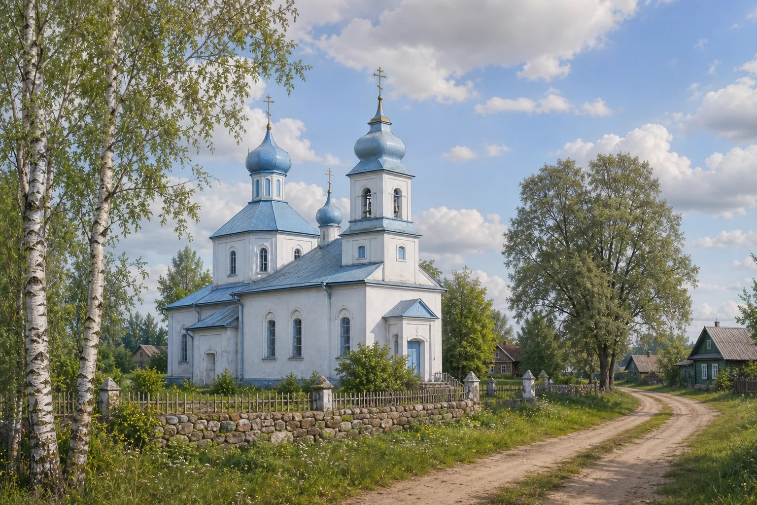 Беница. Покровская православная церковь