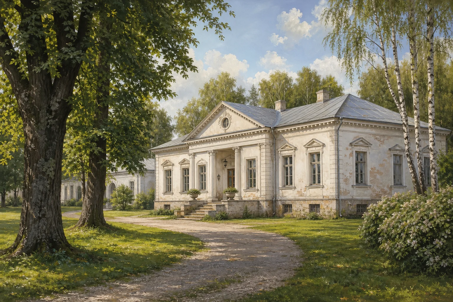 Беница. Шляхетская усадьба
