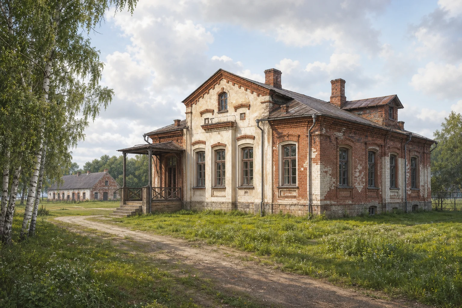 Бердовка. Бывший дом директора конезавода