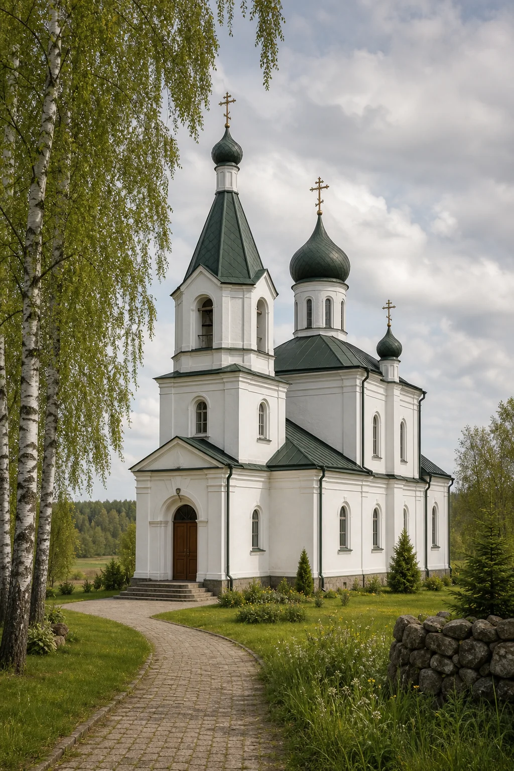 Береза. Церковь Воздвижения Креста Господня