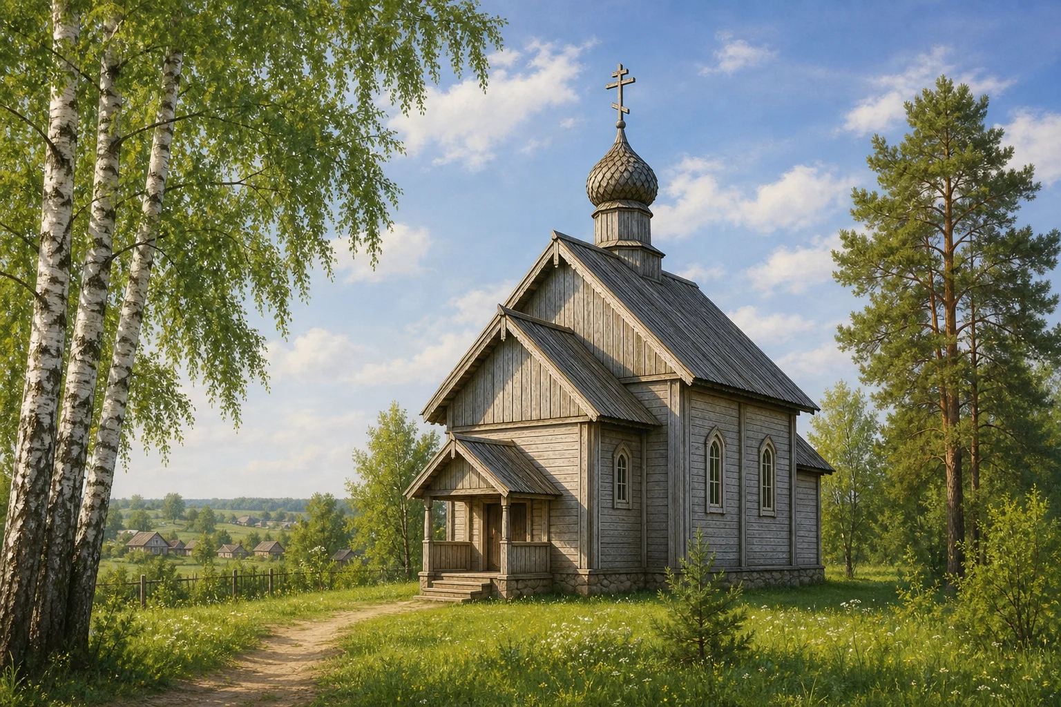 Бережное, церковь св. Параскевы Пятницы (дерев.)