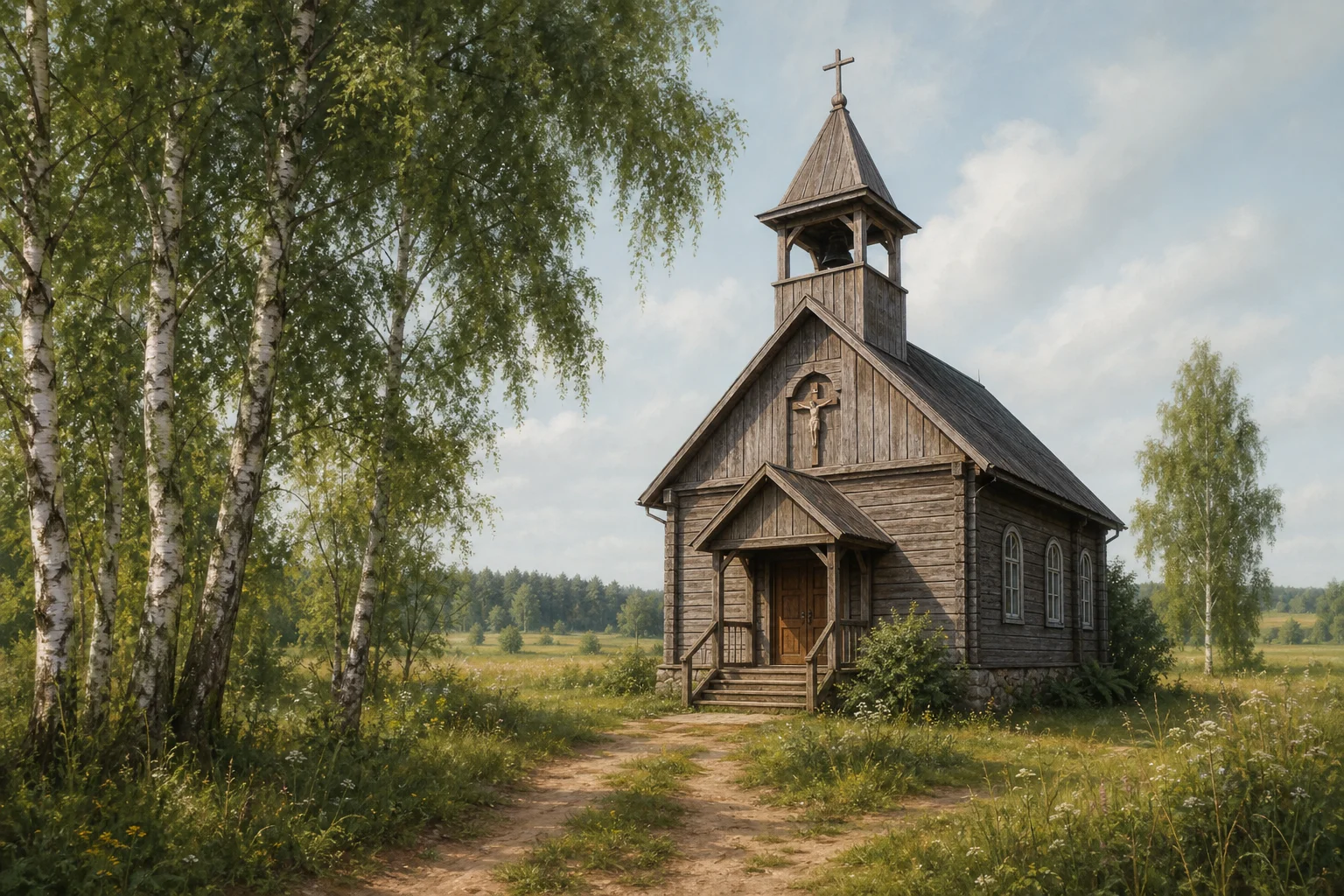 Березняки, часовня католич. (дерев.)