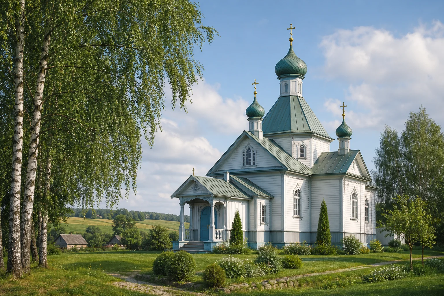 Березовичи. Покровская церковь