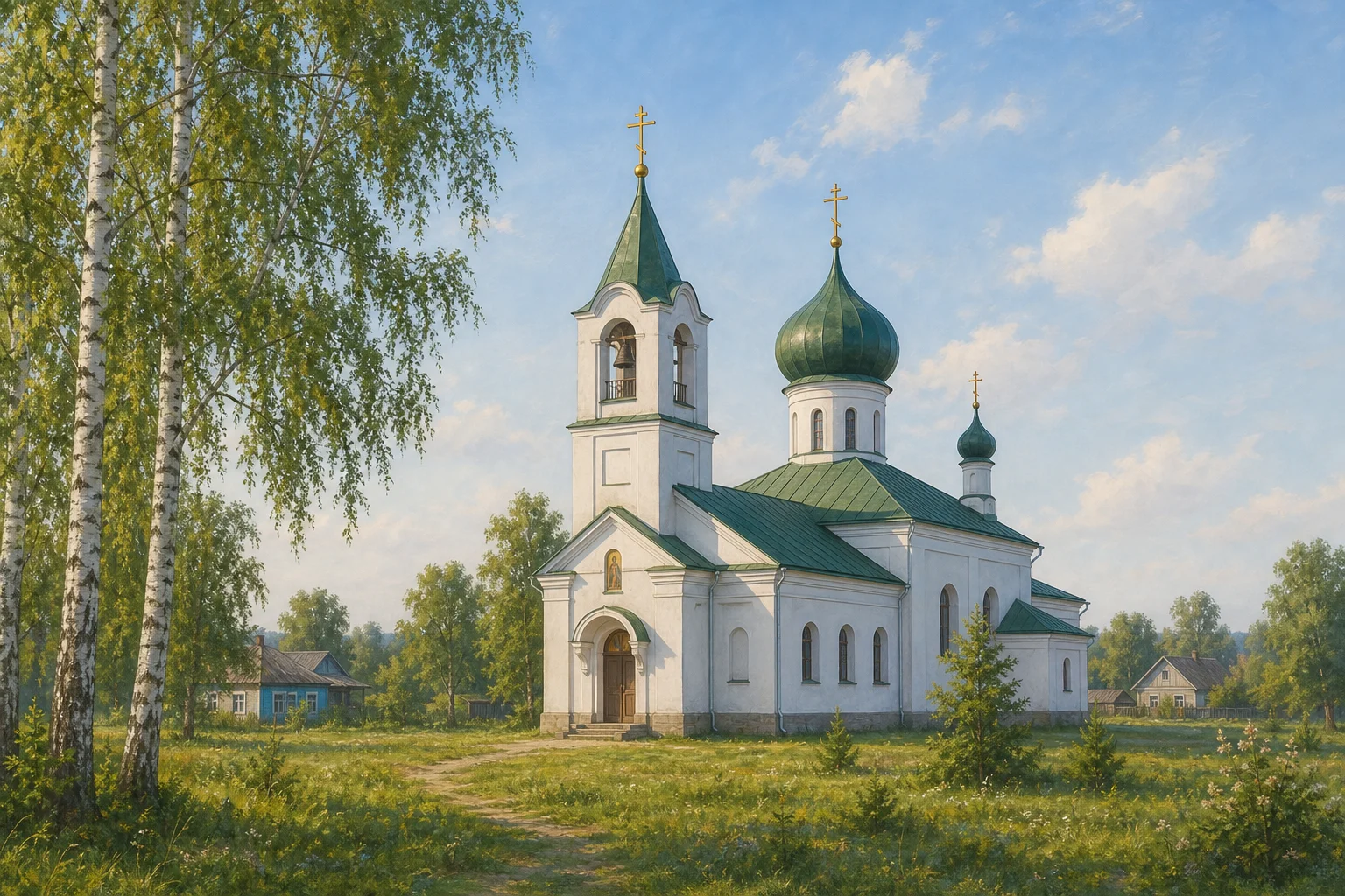 Бешенковичи. Церковь Святого Пророка Ильи