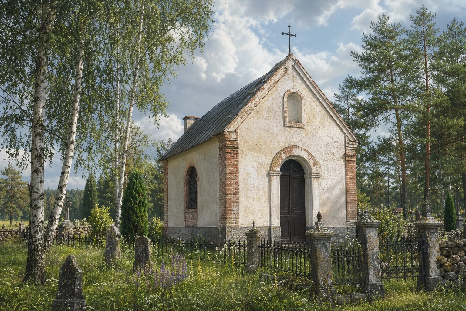 Бешенковичи, кладбище христианское: часовня