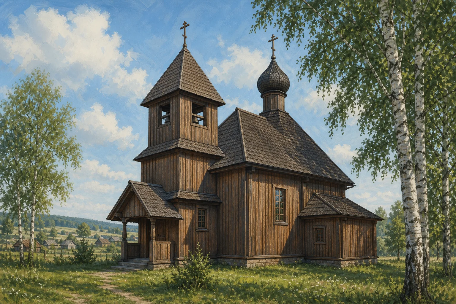 Бездеж, церковь Троицкая (дерев.)