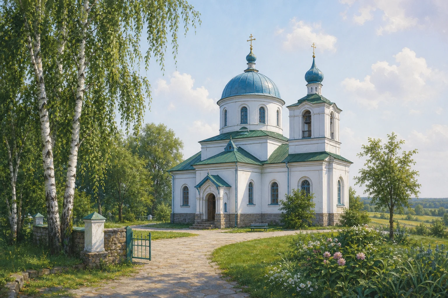 Бобруйщина, церковь св. Иоанна Предтечи