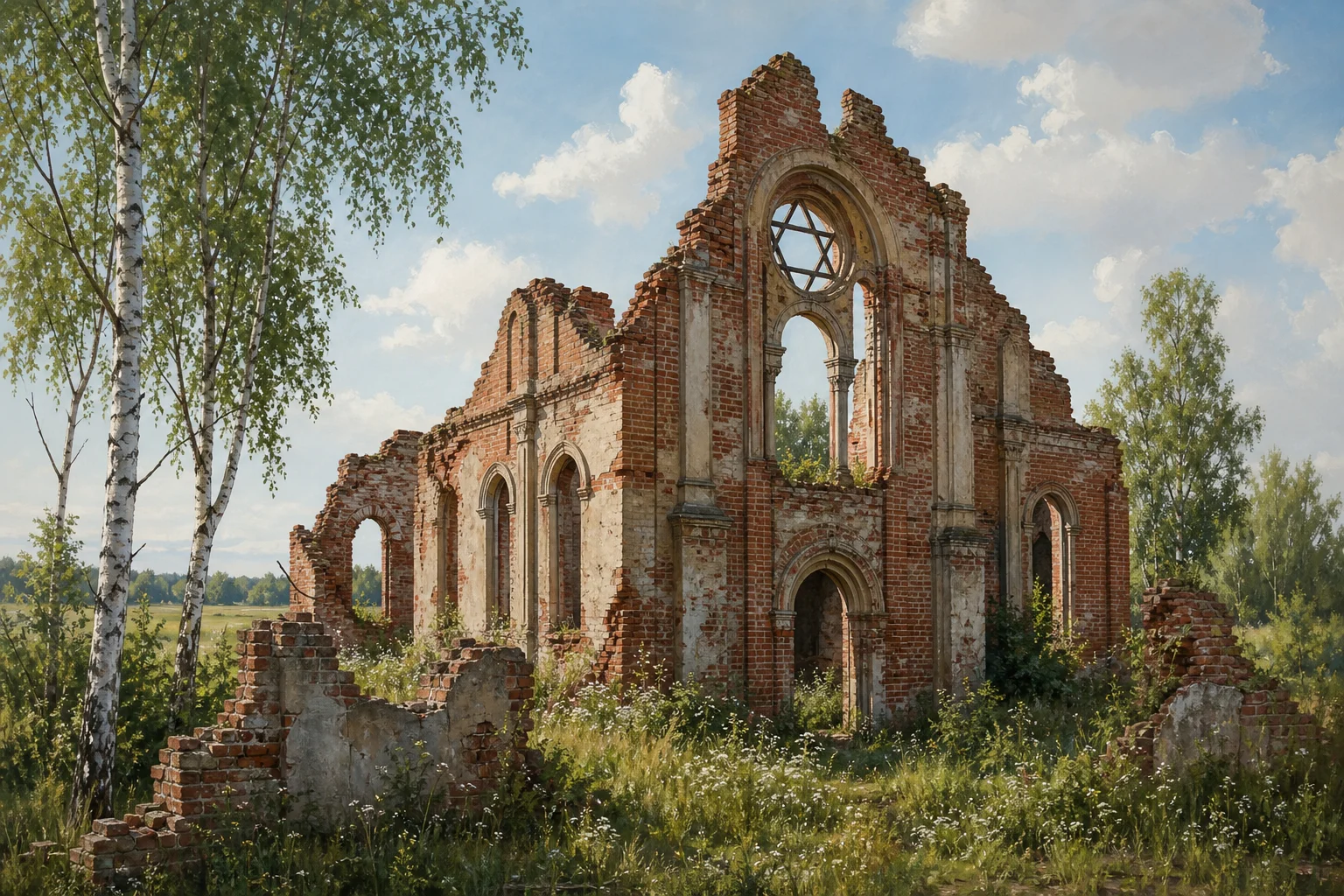 Бобруйск, синагога (руины)