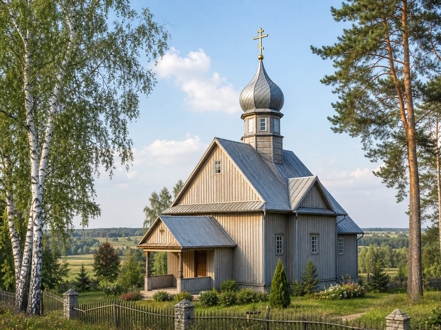 Бол. Круговичи, церковь св. Георгия (дерев.)