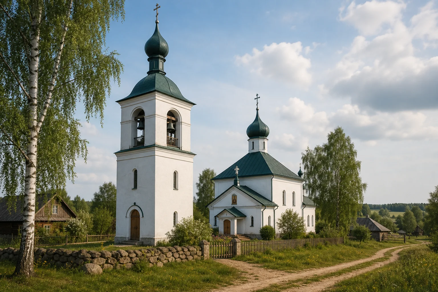 Бол. Шиловичи, церковь: колокольня