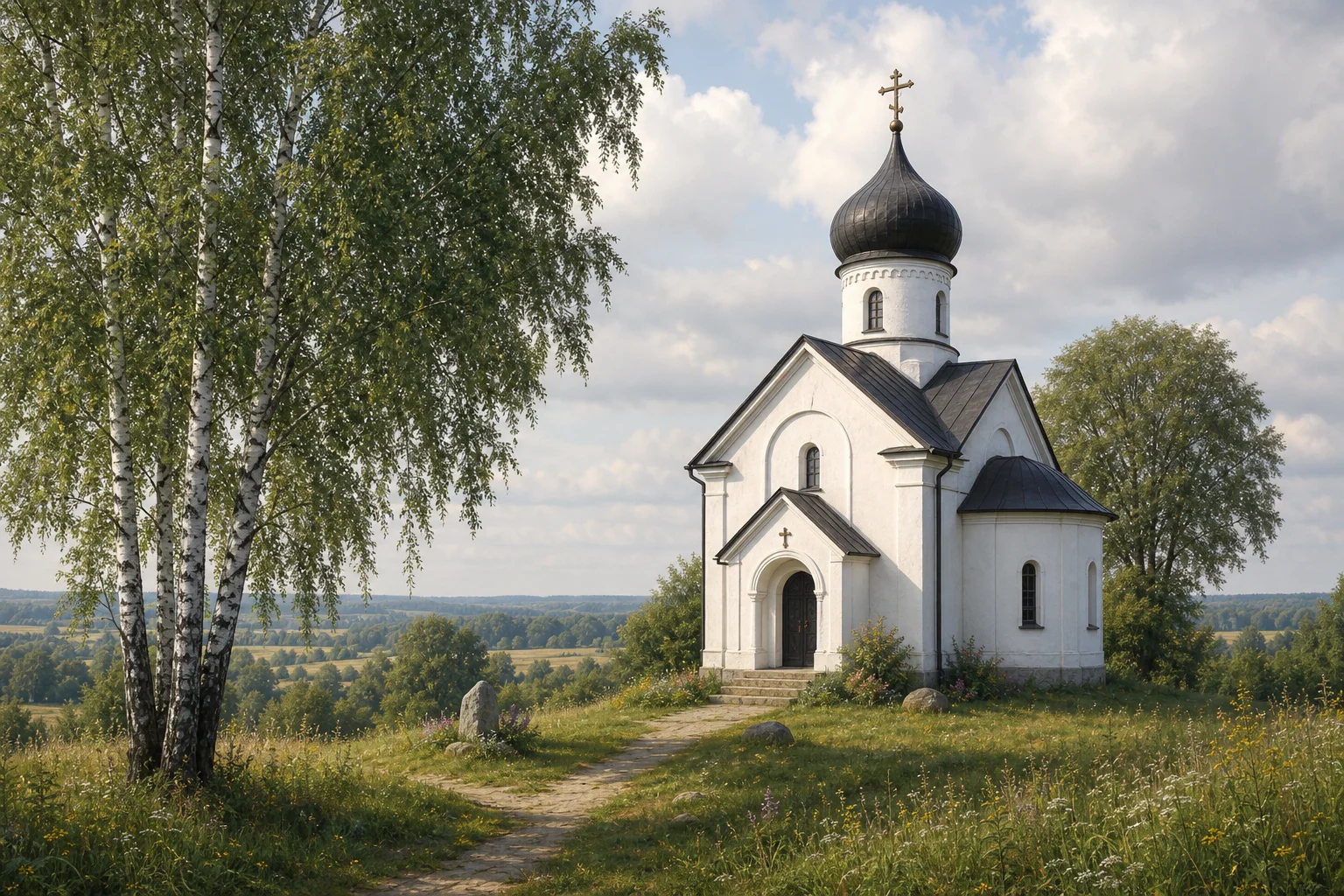 Большая Страча. Мемориальная часовня