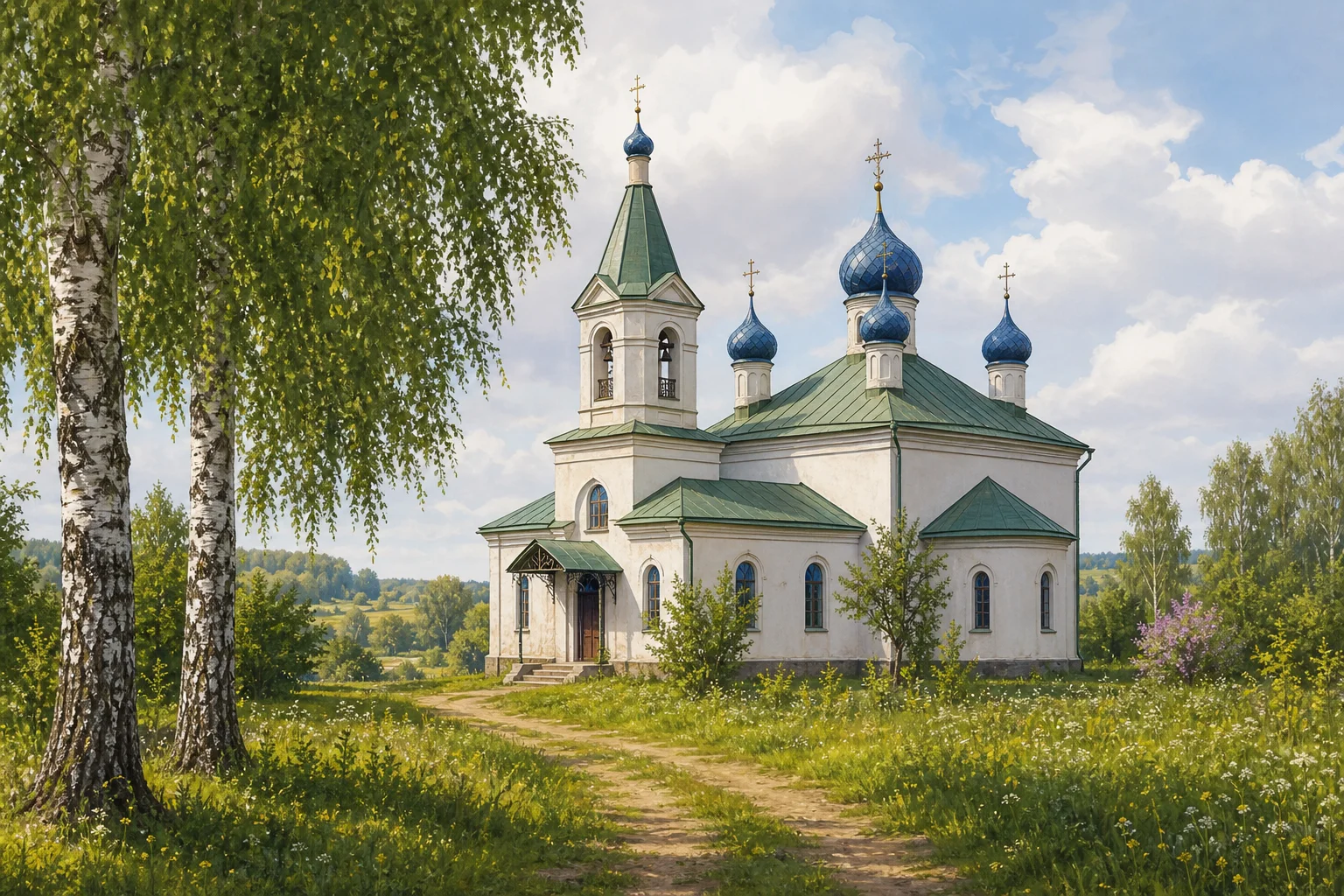 Большая Свентица. Храм преподобной Параскевы Сербской