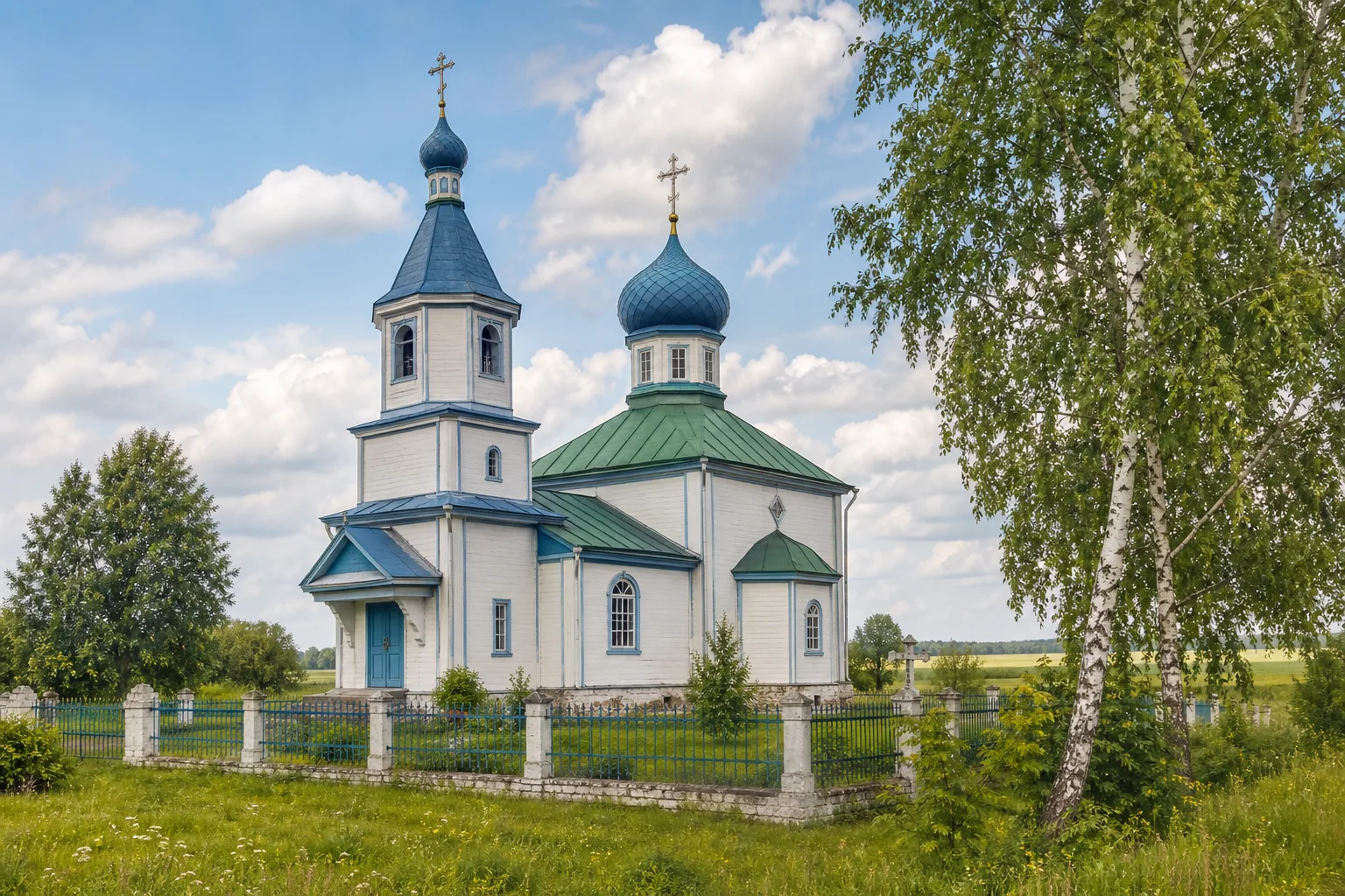 Большие Чучевичи. Церковь Покрова Пресвятой Богородицы