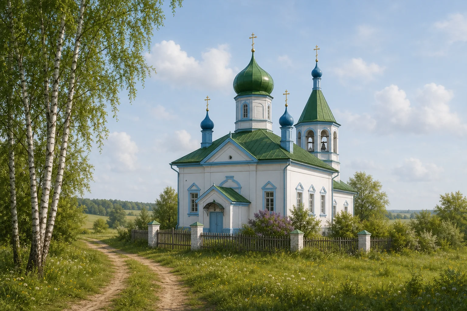 Большие Лозицы. Покровская церковь