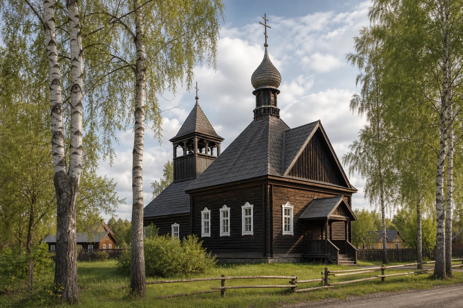 Борисов, церковь старообрядческая Покровская (дерев.)