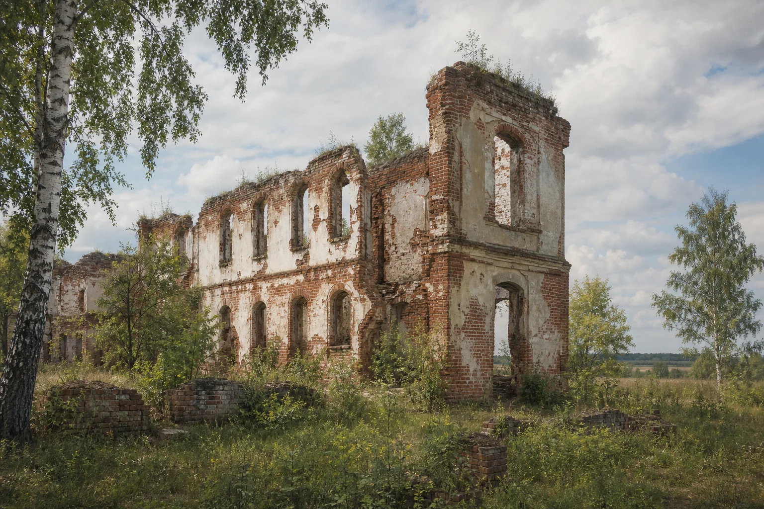 Борисов, тюрьма (руины)