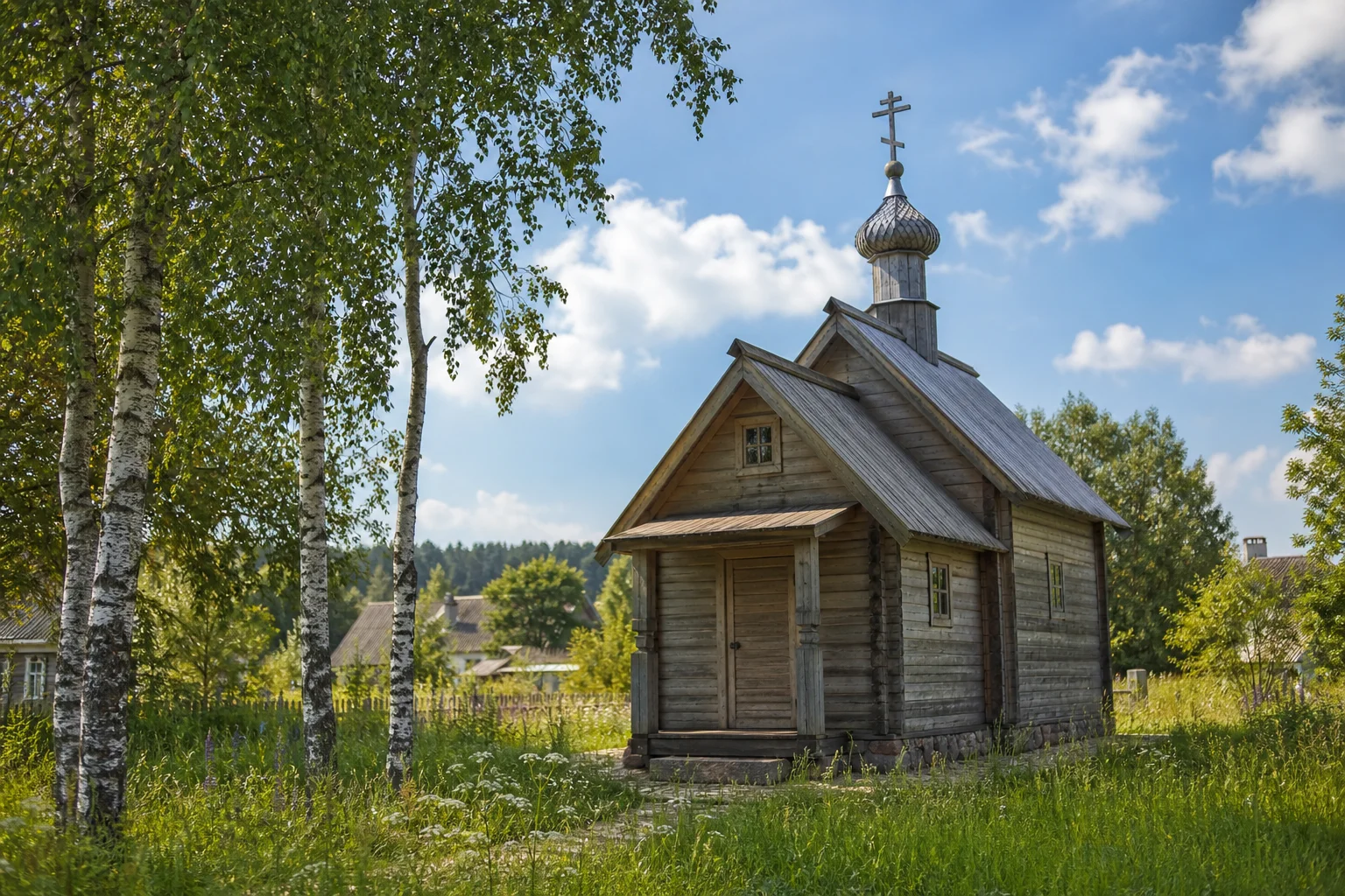 Борки, часовня св. Николая (дерев.)