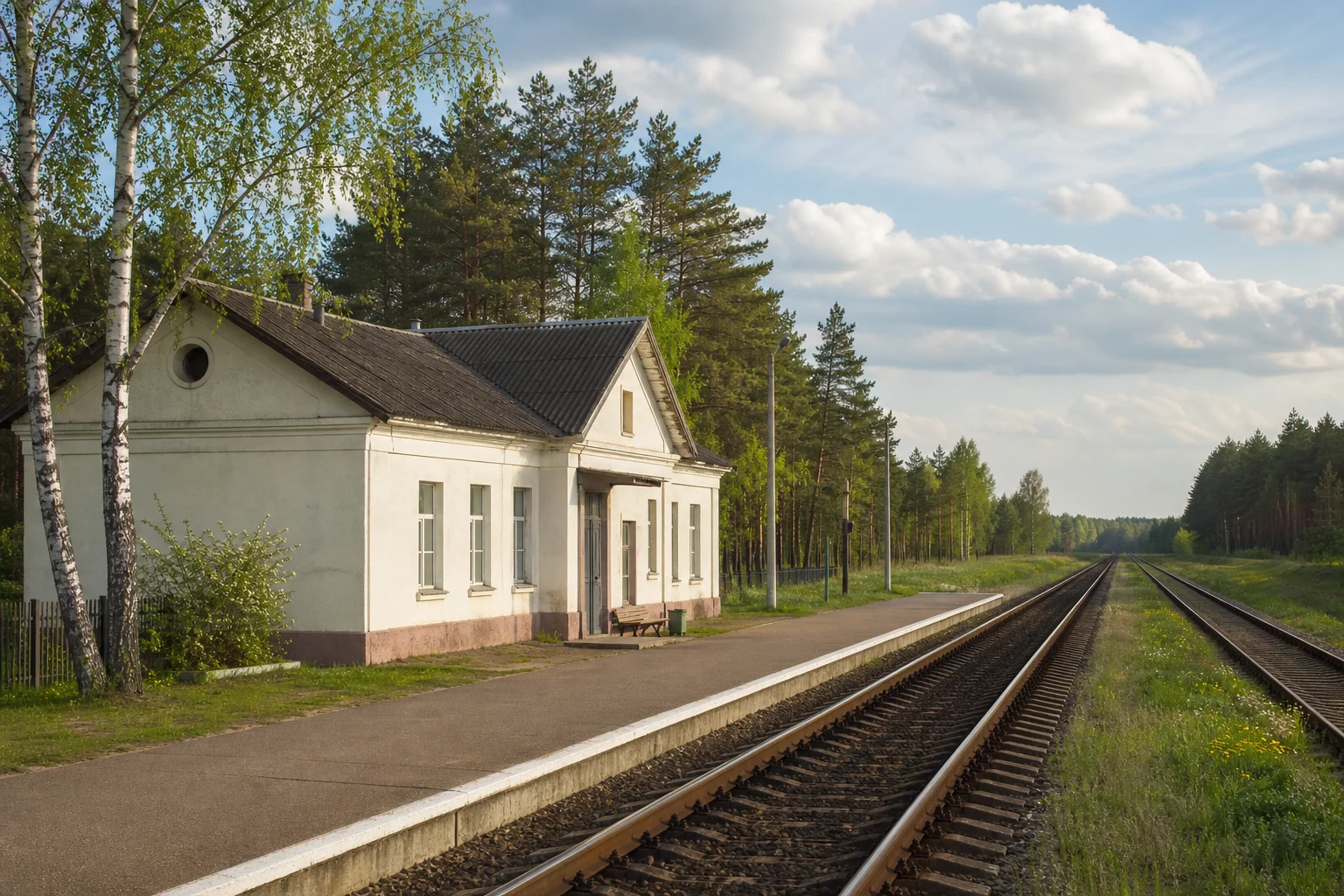 Боровка, железнодорожная станция "Верхнедвинск"