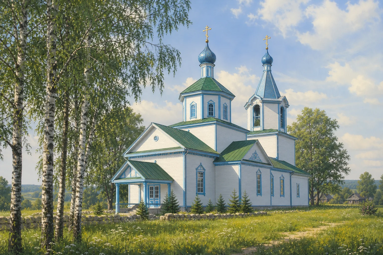Бостынь. Церковь Параскевы Пятницы